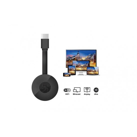 Streaming Media Player pentru TV 4K / HD Cast 2.0 Hdmi , AirPlay, Dongle ,Anycast, Miracast, MiraScreen