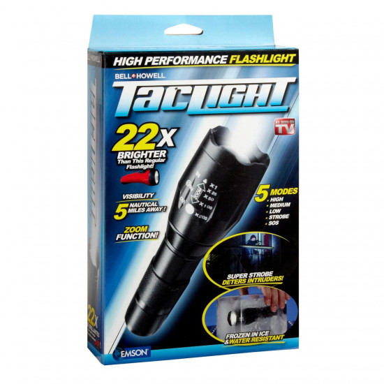 1+1 GRATIS Lanterna tactica Super LED Tac Light 