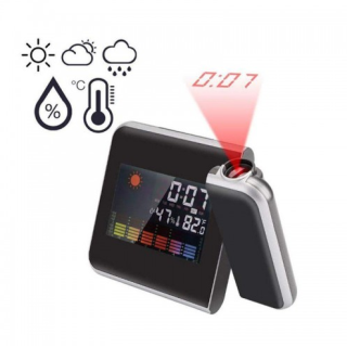 Ceas cu o proiectie pe tavan ora si temperatura Ceas cu o proiectie pe tavan ora si temperatura