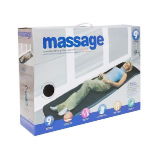 Saltea de masaj cu telecomanda cu 2 trepte de intensitate Saltea de masaj cu telecomanda cu 2 trepte de intensitate