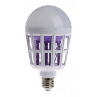 Bec anti-insecte cu led 15 W. Lampa UV anti-tantari.