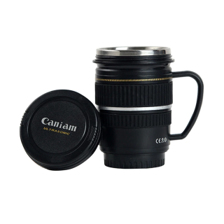Cana in forma de obiectiv foto 17-55 mm Cana in forma de obiectiv foto 17-55 mm