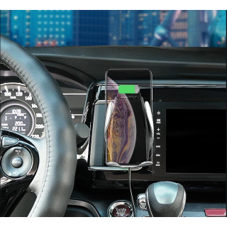 Incarcator auto Wireless cu senzor inteligent si Fast Charger Incarcator auto Wireless cu senzor inteligent si Fast Charger