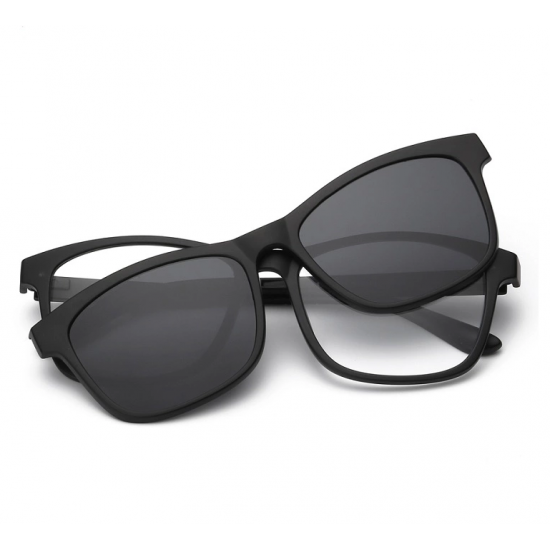 Ochelari de soare 3 in 1 cu lentile magnetice polarizate, unisex