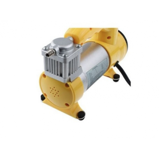 Compresor auto cu lanterna, 12 V, 35 L/Min, 150 PSI, galben