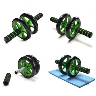 Roata fitness pentru abdomene: Ab Roller Wheel