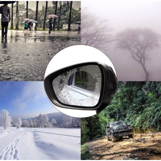 Set 4 x Folie antiaburire pentru oglinzi auto, Set 4 x Folie antiaburire pentru oglinzi auto,