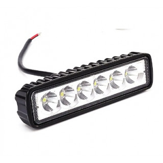 Proiector 6 LED offroad, aluminiu, 6000k, waterproof