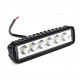 Proiector 6 LED offroad, aluminiu, 6000k, waterproof