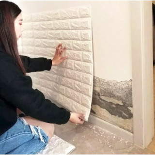 1 X TAPET AUTOADEZIV ALB  70x70 CM, plastic