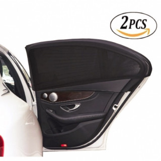 Set 2 x Parasolar negru pentru geamurile auto laterale Set 2 x Parasolar negru pentru geamurile auto laterale
