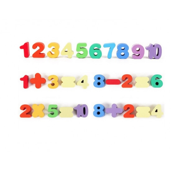 Joc Montessori 5 in 1 Logarithmic Plate Beads, din lemn