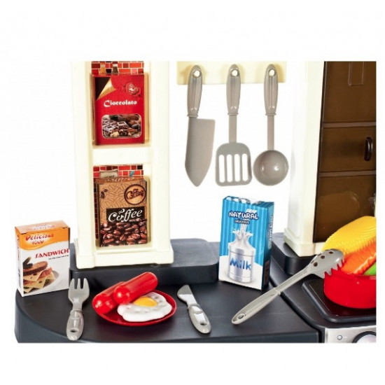 Bucatarie Multifunctionala pentru copii, Chef Junior Kitchen, 84 cm Inaltime