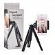 Trepied pentru telefon Tripod Support, flexibil, rotire 360 grade, Negru