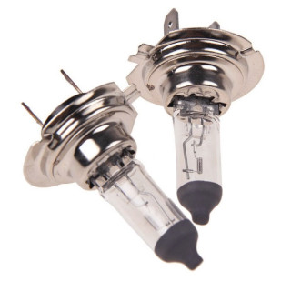 Set 2 becuri auto H7 cu halogen, lumina alb cald 12V, 55W Set 2 becuri auto H7 cu halogen, lumina alb cald 12V, 55W