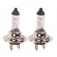 Set 2 becuri auto H7 cu halogen, lumina alb cald 12V, 55W