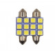 Set 3 x Becuri auto LED SMD, 3W, 6500k