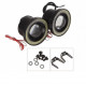 Set 2 proiectoare auto cu LED Angel Eyes, 89mm