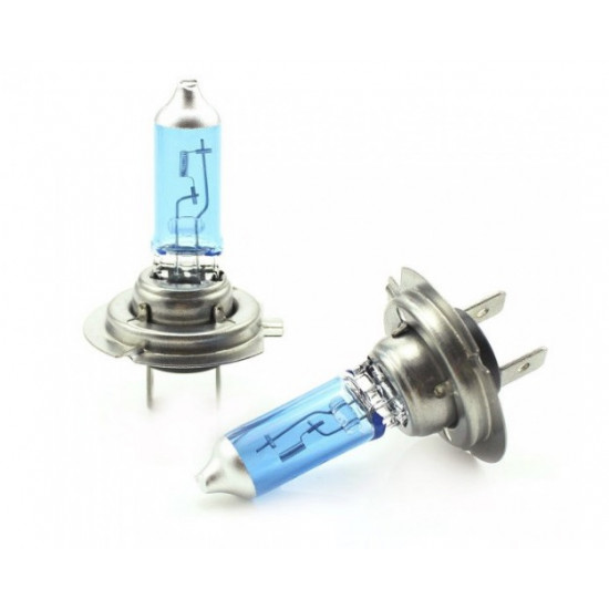 Set 2 becuri auto H7 100W , Xenon Look