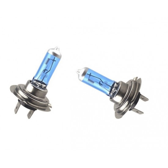 Set 2 becuri auto H7 100W , Xenon Look