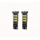 Set 2 x becuri led bulb T10 W5W 24 SMD Canbus, lumina alba