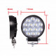 Set 2 proiectoare LED Rotunde, 14 LED uri, 35mm, 42W