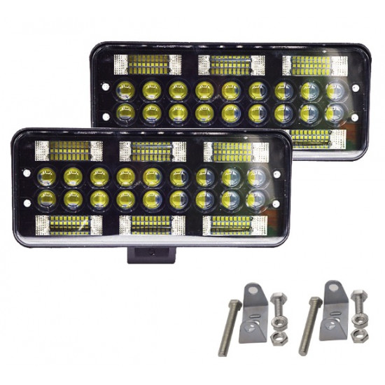 Set 2 proiectoare LED, 199W per proiector, 2 faze