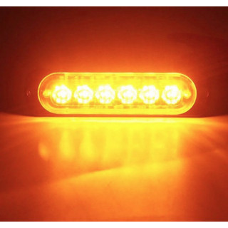 Set 2 Stroboscoape, 6 leduri cu lumina portocalie Set 2 Stroboscoape, 6 leduri cu lumina portocalie