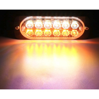 Set 2 Stroboscoape , 12 leduri cu lumina portocalie Set 2 Stroboscoape , 12 leduri cu lumina portocalie