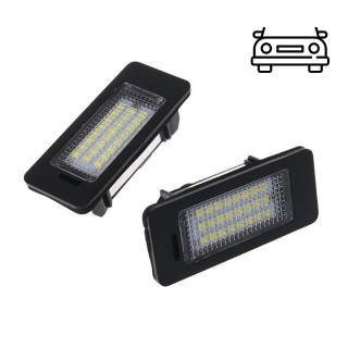 Set 2 Lampi CANBUS dedicate pentru numar spate Audi Set 2 Lampi CANBUS dedicate pentru numar spate Audi