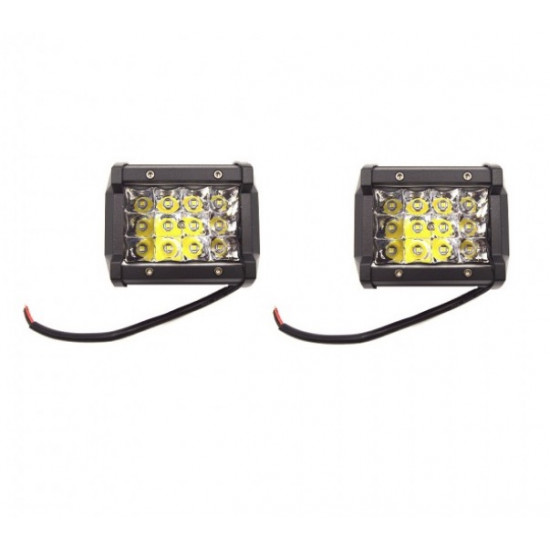 Set 2 Proiectoare LED, 36W per proiector, 12 Leduri