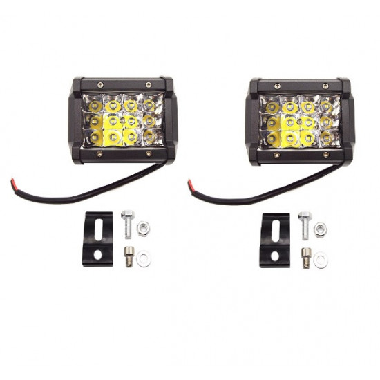 Set 2 Proiectoare LED, 36W per proiector, 12 Leduri