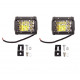 Set 2 Proiectoare LED, 36W per proiector, 12 Leduri