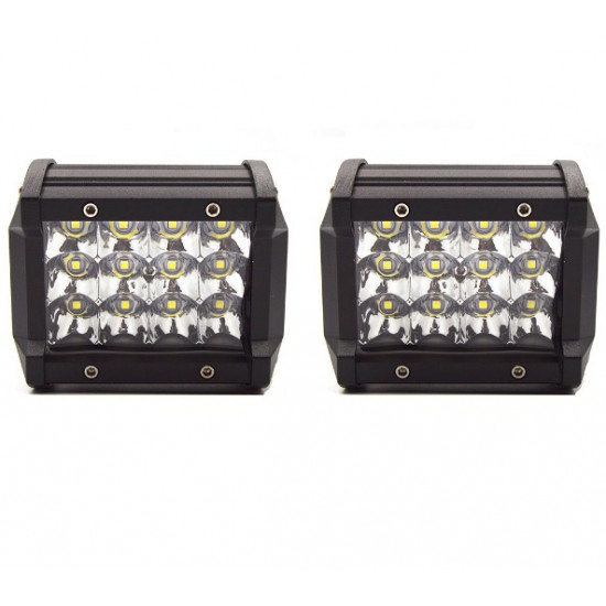 Set 2 Proiectoare LED, 36W per proiector, 12 Leduri