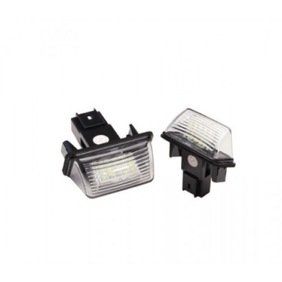 Set Lampi iluminare numar Citroen, Peugeot