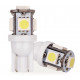 Set 2 x Becuri auto LED, 5 SMD, 12V