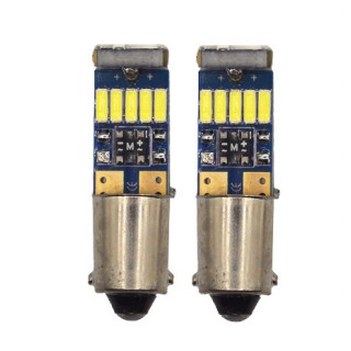 Set 2 x Becuri auto LED, Canbus, 15 SMD, 12V