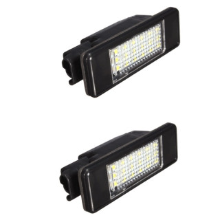 Set 2 x lampi numar, Peugeot Citroen, 6500K, fara eroare bec ars Set 2 x lampi numar, Peugeot Citroen, 6500K, fara eroare bec ars