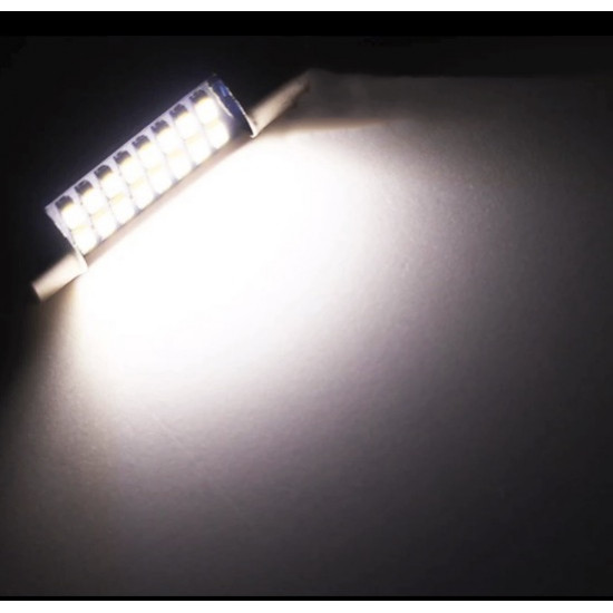 Set 2 x Becuri auto LED SMD, 5W, 16 LED