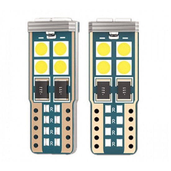 Set 2 x Becuri auto LED SMD, 5W, Canbus