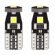 Set 2 x Becuri auto LED SMD 3030, Canbus, 5W