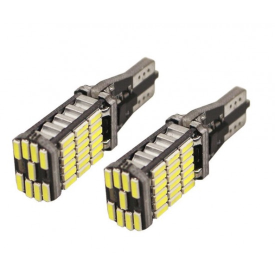 Set 2 x Becuri auto LED SMD, T15, 16W, Canbus