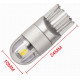 Set 2 x Becuri auto LED SMD, T10, 5W