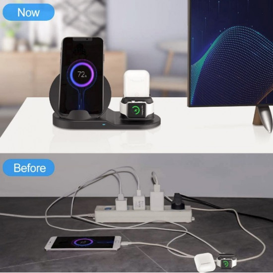 Statie multifunctionala de incarcare wireless