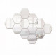 Oglinzi Decorative Stickere Hexagonale - 24 Bucati