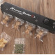 Aparat de vidat pungi - Vacuum Sealer negru + 5 pungi CADOU