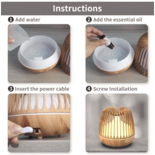 Difuzor Aromaterapie Luxury