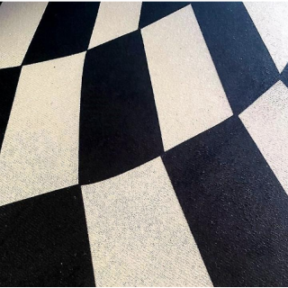 Covor 3D rotund, diametru 1 metru, model Premium pentru casa