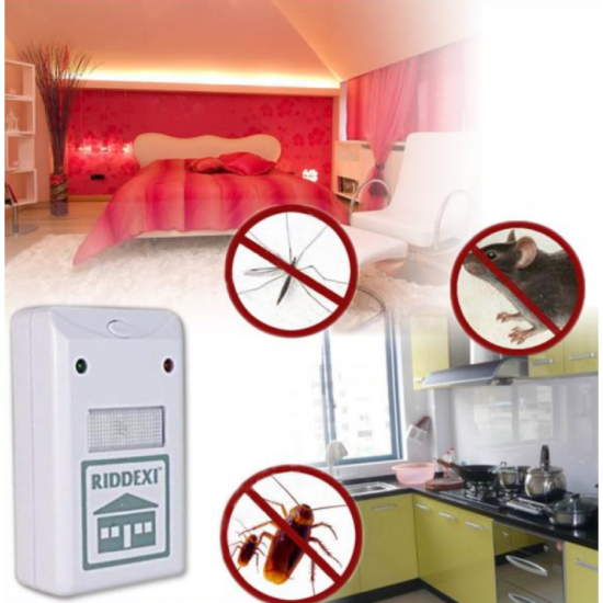 Set 2 aparate Riddex anti-insecte si rozatoare