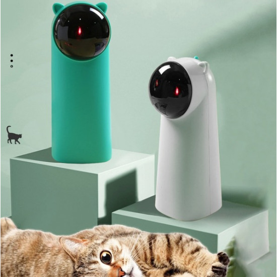 Jucarie interactiva cu laser pentru pisici
